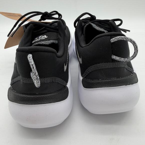 Nike Flex Run 2021 Black White Active Mens 11 Running Cushion Shoes CW3408-002